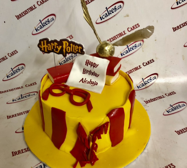 Harry Potter Special Maflar Owl Birthday Birthday Cake