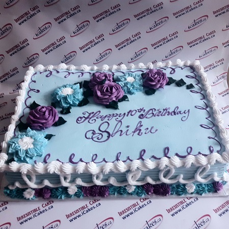 Shopaholic Female Birthday Cake - Flecks Cakes