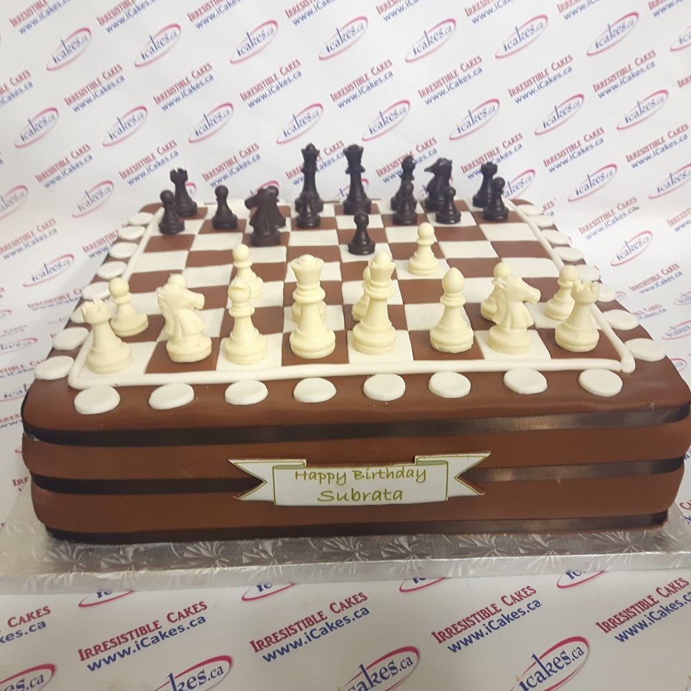 Chess Theme Cake - Magnum Cakes - Best Customize Designer Cakes in Lahore
