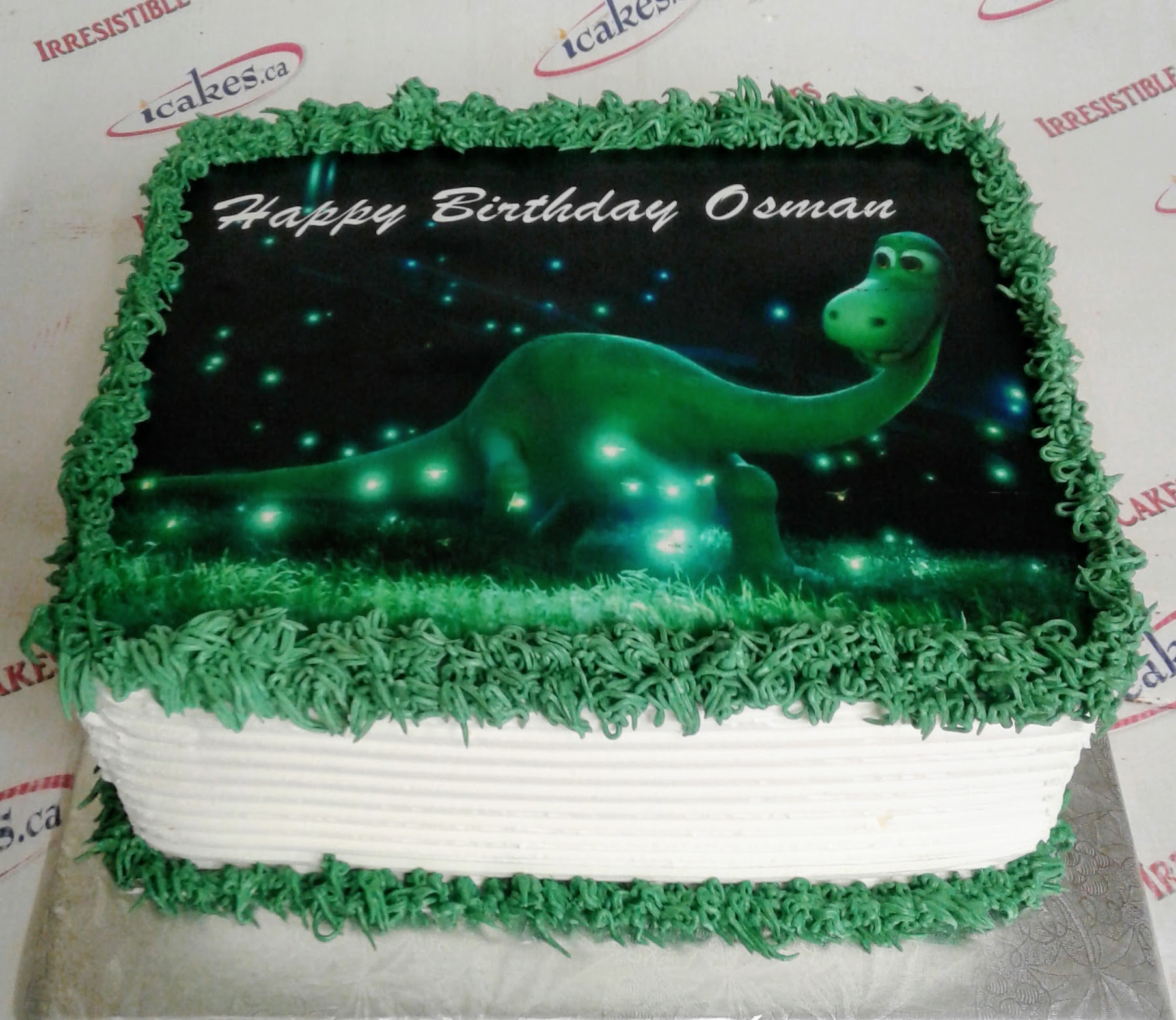 The Good Dinosaur Full Edible Photo Boy Birthday Buttercream Cake