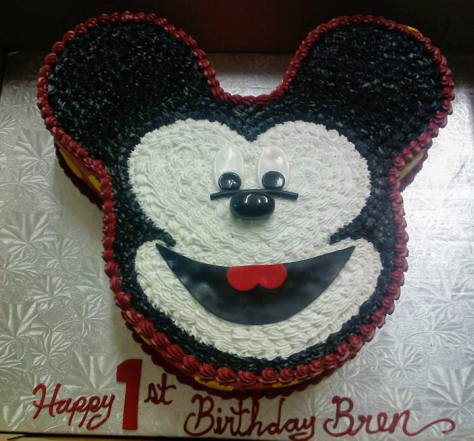 CSDBD021 - the Mickey Face at best price in Chennai by Cake Square Chennai  | ID: 7588521948