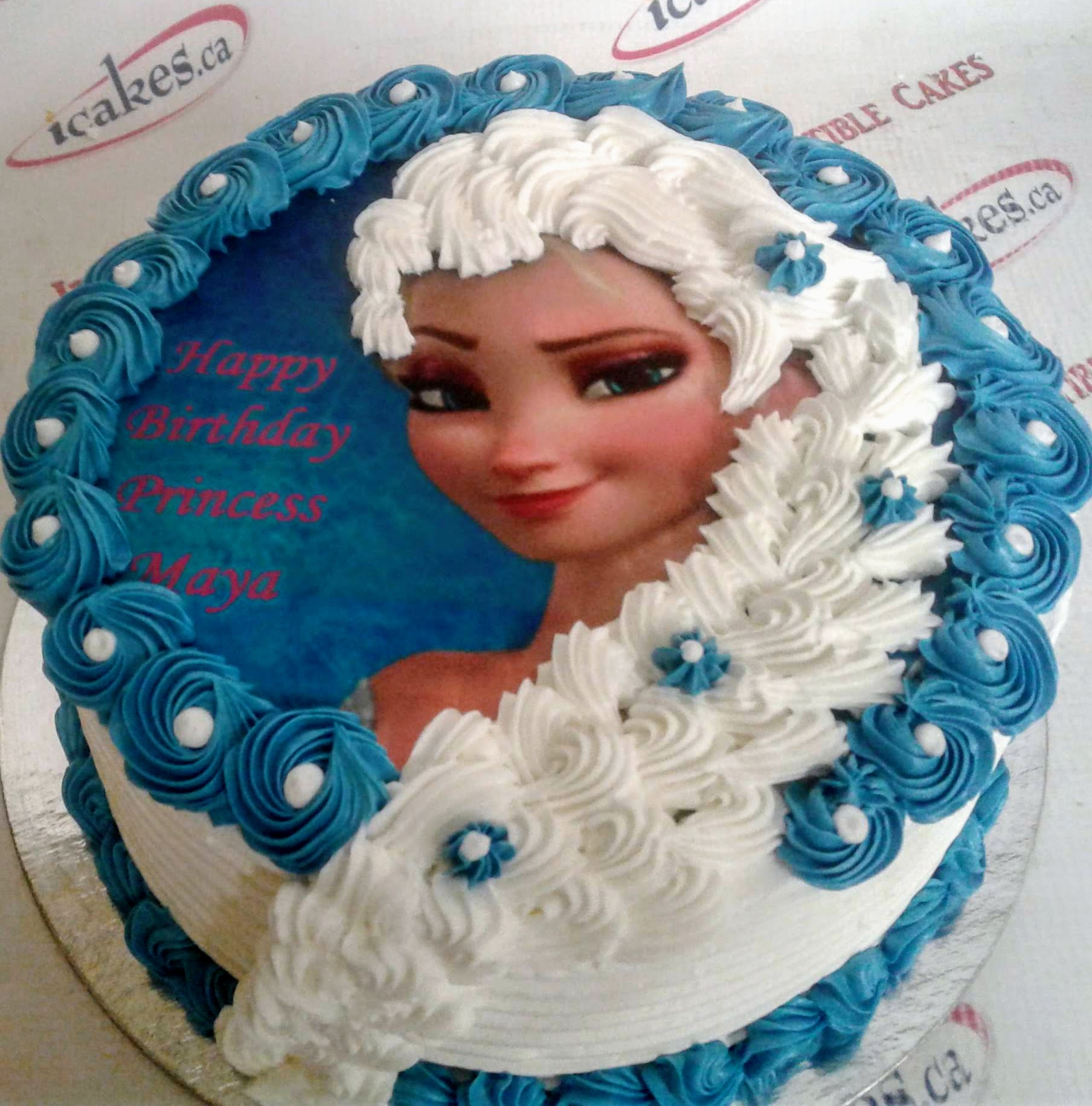 HowToCookThat : Cakes, Dessert & Chocolate | Frozen Elsa Cake -  HowToCookThat : Cakes, Dessert & Chocolate