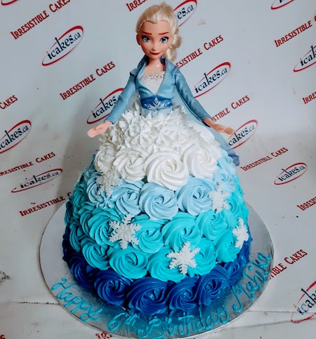 Frozen Elsa Cake – Prathima Koneru